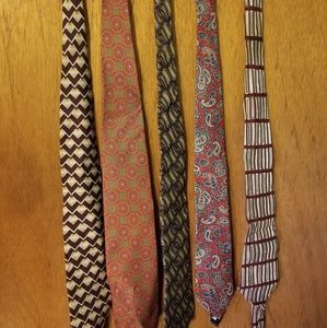 100% silk ties bundle (5)